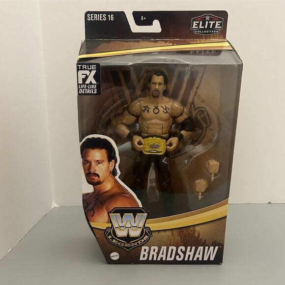 WWE Bradshaw Elite Collection Exclusive Legends Series 16 Action Figure - Picture 1 of 4